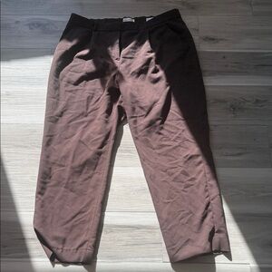 Abercrombie & Fitch Women's Chocolate Wide Leg Pants